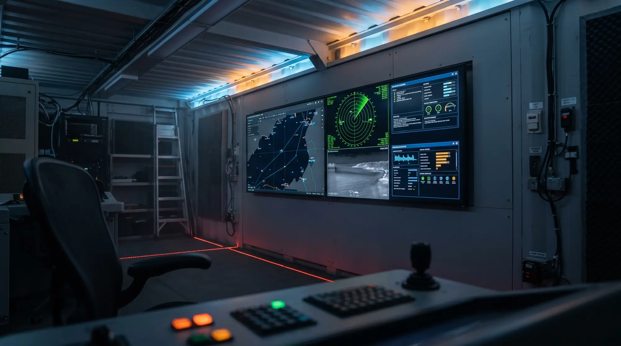 ANAVIA Ground Control Station interface and mission display